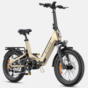 Bicicleta Eléctrica L20 3.0 Pro - Motor 250w Batería 48v15ah Neumáticos De 20 Pulgadas Frenos De Disco Hidráulicos Certificación Tuv - Oro