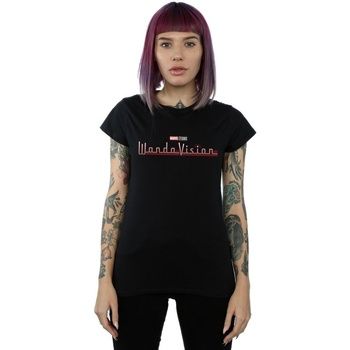 Marvel Camiseta WandaVision para mujer