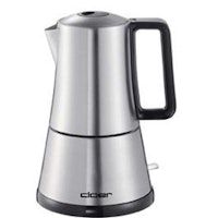 Cloer 5928 cafetera eléctrica Cafetera moka eléctrica Acero inoxidable 6 tazas
