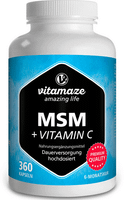 vitamaze msm  vitamina c 360 capsulas
