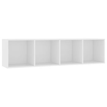 Estantería/mueble Tv | Mueble De Salón | Armario Tv Blanco 143x30x36 Cm