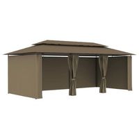 600x298x270 cm acero tubular - taupe