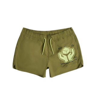 G-Star para hombre. D26206-A505-G985 Bañador Carnic Graphic verde (L), Beachwear, Poliéster Reciclado, Sostenible