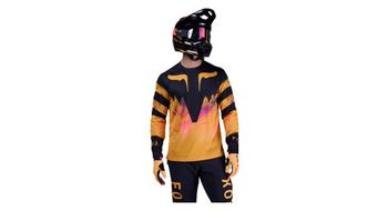 Maillot fox ranger kairos naranja manga larga