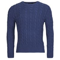 polo ralph lauren jersey jersey de cuello redondo en punto trenzado para hombre