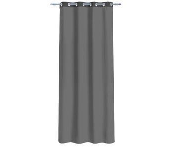 Visillo poliéster gloria 135x260cm color negro