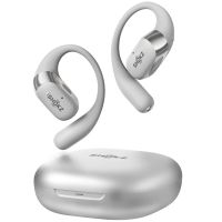 shokz openfit 2 plus auriculares open-ear inalambricos bluetooth grises