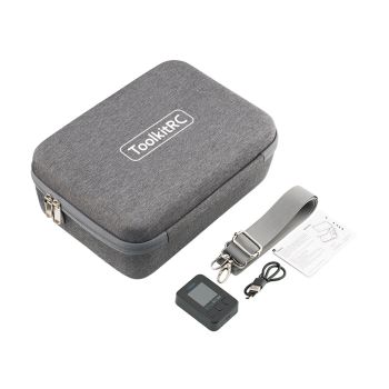 ToolkitRC B50 Entrada DC 6-28V Calentamiento 50W Ajustable (25~55°C) 20W Salida tipo-C resistente al fuego Para batería