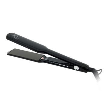 Agv Plancha De Pelo Profesional Xl Negro 60w Placas 45mm Melenas Xxl Cabello Rebelde