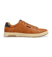 skechers para hombre 210946 zapatillas de piel cavell - hensley marron 40 plano casual