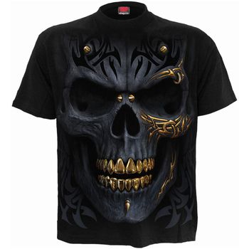 Spiral Camiseta Black Gold para mujer