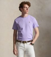 polo ralph lauren para hombre 710740727507 camiseta de algodon suave custom slim fit lila xl casual manga corta