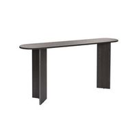 consola de madera sira - 150 x 35 x 75 cm - luz negra