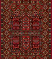 avenida iii 109 - alfombra clasica pasillera en rollo - lana y nylon