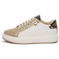 keys deportivas moda bianco piton para mujer