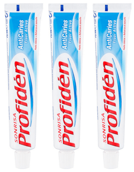 Colgate Pasta de Dientes Profiden Anticaries 3x75 ml
