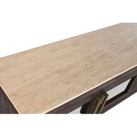 mueble tv mango marmol 180x40x55 6430 travertino