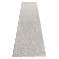 alfombra de pasillo santa fe crema 031 llanura color solido 110x200 cm