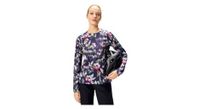 camiseta de manga larga endura floral de mujer edicion limitada morado