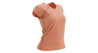 camiseta training ss w papaya punch naranja