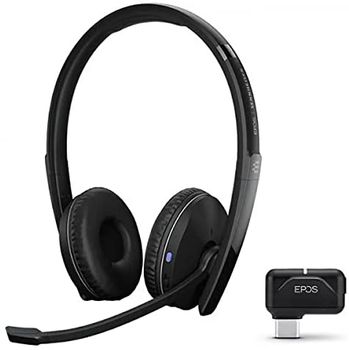Sennheiser Auriculares con Micrófono Epos 1000897 Negro