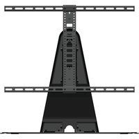 sanus wstv1-b2 swivel tv stand with bracket - black black