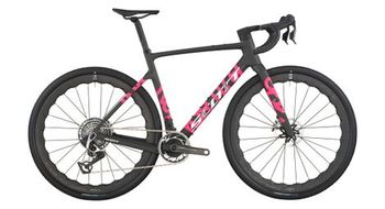 Bicicleta de gravel scott addict gravel rc sram red xplr axs 13v 700 mm negro rosa 2026