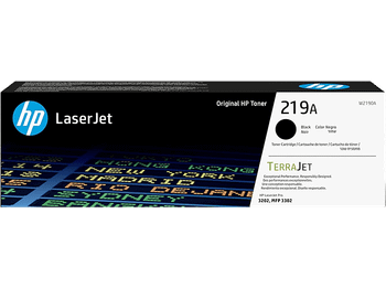 Tóner- HP 219A Laserjet, Aproximadamente 1300 páginas, Negro, W2190A