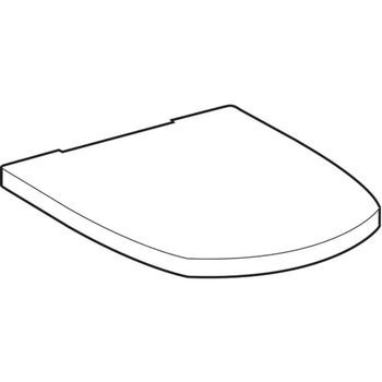 Asiento De Inodoro Geberit Ge Vitelle, Bisagras Cromadas Con Cierre Amortiguado, Blanco, 573625000