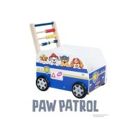 andador de madera roba paw patrol con centro de actividades azul para bebes a partir de 12 meses