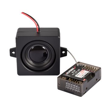 DUMBORC SL7F 2.4GHz 7CH 3-en-1 6V/3A BEC PWM Recepto multifuncional para accesoios de modelos RC