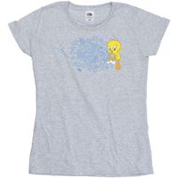 dessins animes camiseta manga larga acme para mujer