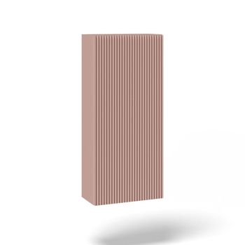 Armario de baño de pared en mdf en rosa empolvado