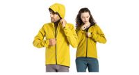 chaqueta de manga larga unisex ion shelter lite 2 5l amarilla