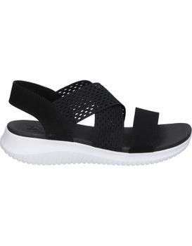 Sandalias Para Mujer Skechers Ultra Flex Neon Star 32495-blk Negro 37