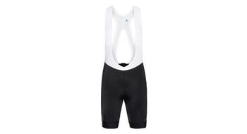 Culotte con tirantes odlo zeroweight mujer negro   blanco