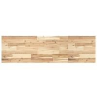 estante flotante madera maciza de acacia sin tratar 160x40x4 cm vidaxl