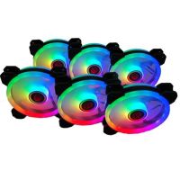 talius iris spectrum argb kit de 6 ventiladores suplementarios 120 mm negro