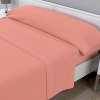 juego sabanas invierno 3 o 4 piezas sedalina jacquard stripes 150 cm rufino diaz coral