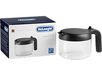 jarra de cristal - delonghi dlsc021 para 6 tazas cafe transparentenegro