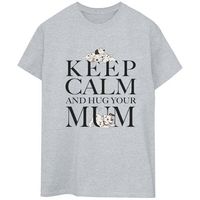 dessins animes camiseta keep calm para mujer