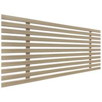 cabecero de madera reciclada dm estilo palet japones 90x46cm camas 8090 - madera natural