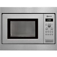 neff h53w50n3gb built-in solo microwave - stainless steel stainless steel
