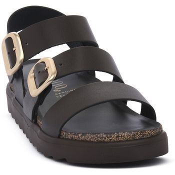 YOKONO Sandalias TUNEL MARRON para mujer