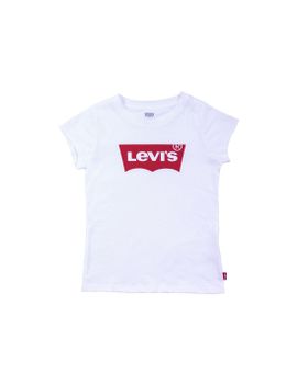 Camiseta de manga corta Levi's Batwing Boys White