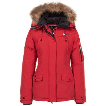 Peak Mountain Parka Parka de ski avec vraie fourrure femme AKADOZ para mujer