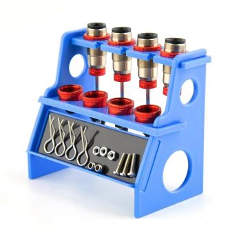 Amortiguador de choque para autos RC Cars Soporte del foso con montaje magnético 36218 Copa de succión del tornillo de m
