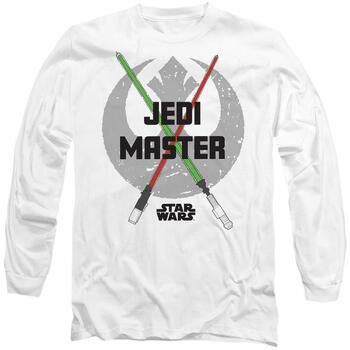 Disney Camiseta manga larga Jedi Master Dad para hombre