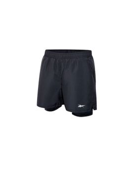 Pantalón Corto Reebok Athlete Hype 2-In-1 Hombre Negro