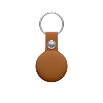 Localizador GPS Leotec EasyTag Duo iOS Android Blanco Llavero Marrón IP65